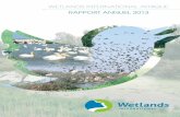 WETLANDS INTERNATIONAL AFRIQUE RAPPORT ANNUEL 2013U2FtTWJha29iL2RvY3...Rapport Annuel 2013 de Wetlands International Afrique 7 Le coordonnateur national de Wetlands International en