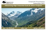 Advancing High Potential Gold & Silver Projectscdn.ceo.ca.s3-us-west-2.amazonaws.com/...Brixton... · report titled "Hog Heaven Project Optimization Study" datedMay 1989, prior to