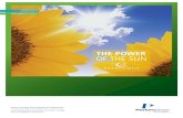 The Power of the Sun, Solar Energy Development Solutions · 2015-12-29 · Solar Energy Development Solutions Comprehensive solutions for solar energy and a brighter tomorrow. THE