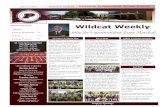 Wildcat Weekly - Palestine Independent School District · Wildcat Weekly will take a break. Stay tuned for more news from PISD when Wildcat ... Issues and Events and Computer Science,
