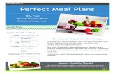 Perfect Meal Plans - Amazon Web Servicesperfectmealplans.s3.amazonaws.com/PMP-Week-4-Color-ah4.pdf · Eat healthy. So be sure to check out our substitution options, such as coconut