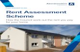 From mountain to sea Rent Assessment Scheme · Assessment Scheme. The booklet explains how the scheme works, gives examples of a typical rent assessment, and describes why and how