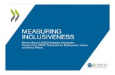 MEASURING INCLUSIVENESS - UNESCO · MEASURING INCLUSIVENESS Romina Boarini (OECD Statistics Directorate) Pauline Fron (OECD Directorate for Employment, Labour and Social Affairs)