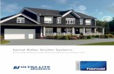 heroal Roller Shutter Systems - Solaris · heroal roller shutters you can do a lot to prevent burglars. Other heroal components ensure even greater security heroal security roller