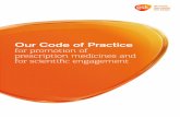 Our Code of Practice - GSK 1.3 Direct to consumer advertising p13 1.4 Promotional meetings p14 1.5 Detailing
