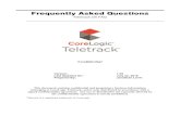 Teletrack UK Frequently Asked Questions - CoreLogic · Frequently Asked Questions Teletrack US FAQ Confidential Version: 1.25 Last Updated On: July 22, 2016 Prepared By: Jonathan