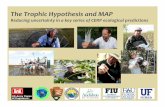 The Trophic Hypothesis and MAP - UF/IFAS OCI...Snowballing advances in understanding, evolving priorities I. Prey Production: Linking fish production and hydrology (1970 – present)