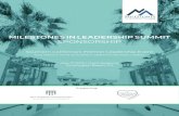 MILESTONES IN LEADERSHIP SUMMIT · Join us and share in the success as a sponsor of the 2019 Milestones in Leadership Summit. Milestones in Leadership Summit 2019 is set to be another