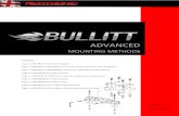 Bullitt Advanced Mounting Methods M004 - Redtronic · M004 v1.1 Revised Dec 2017 . Lightbar Mounting Methods There are several options available for mounting the Bullitt Advanced