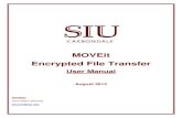 MOVEit Encrypted File Transfer - Office of Information ... MOVEit Encrypted File Transfer User Manual