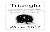 Triangle Winter 2012 - springdalechurch.org.uk Winter 2012.pdf · Winter 2012 The quarterly magazine of the Methodist Churches of Springdale, Wombourne and Gospel Ash . 2 ... As 2012