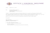 Date: February 17, 2017 Subject: Semiannual Program and ... · Subject: Semiannual Program and Facility Review of Animal Use Program by the IACUC ... in the category of Occupational