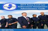 2019 Entry-Level Law Enforcement Examination dministration uide · 2019-07-01 · 2019 Entry-Level Law Enforcement Examination dministration uide This material is the property of