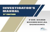 rd EDITION - NUHS...Investigator’s Manual_Edition 3_Sept 2017 Page 5 CONTENTS 1 Research Governance 12 1.1 Office of Human Research Protection Programme 13 1.2 Role and Structure
