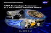 NASA Technology Roadmaps · 2015 NASA Technology Roadmaps TA 9: Entry, Descent, and Landing Systems TA 9 - 2 DRAFT Foreword NASA is leading the way with a balanced program of space