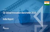 GE Global Innovation Barometer 2018 India Report · from 2014, Japan (+8) and China (+4) take more share. Asia (34+ since 2014) and emerging markets are gaining confidence, viewing