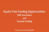 Equity Free Funding Opportunities Future Internet / Next Generation Internet Smartisation Industry 4.0
