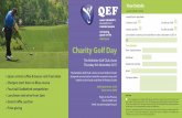 Your Details Charity Golf Day - QEF · fundraise for a BUGZI is a powered micro wheelchair for disabled children QEF is a national charity working with over 4,000 children and adults
