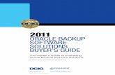$5 ( 6 2 / 8 2011 ORACLE BACKUP SOFTWARE SOLUTIONS …docs.media.bitpipe.com/.../item_551026/...Buyers_Guide_Final_Shippi… · Buyer's Guide Data Sheets 15 Arkeia Network Backup