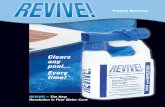 Product Brochurecdn.lesliespool.com/wpdf/revive.pdfthe water or stain pool decks. • REVIVE! does the work of several products – phosphate remover, metal treatment and clarifier