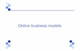 Online business models - Unibg. Online Business Model.pdf · Access through multiple channels beyond traditional brick-&-mortar stores: Internet, catalogs, phone, text-messaging,