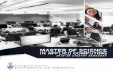 MASTER OF SCIENCE IN APPLIED COMPUTING · 2019-07-11 · MScAC – STUDENT HANDBOOK 2019/20 Congratulations on your acceptance to the Master of Science in Applied Computing (MScAC)