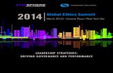 2014 Global Ethics Summit - West LegalEdcenter...Global Ethics Summit 8:35am - 9:30am Moderated Keynote: A Conversation with Leaders 9:30am - 10:25am Moderated Keynote: Lessons from