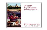 AQIP Systems Portfolio - Friends University€¦ · AQIP Systems Portfolio Writing Committee Dr. T.J. Arant President's Office/University President Dr. Connie Corbett-Whittier College