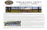 THE KNOLL NEWS - William Lawrence Camp · 2020-02-14 · Director of WLC. On July 15th, 2017, ampers, Staff, and Trustees celebrated Nat ranes 25 years as Director of William Lawrence