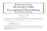 Processes,) System)Calls - Computer Action Teamweb.cecs.pdx.edu/~harry/cs201/Exception-Handling.pdf · Filename:)Exception0Handling.docx) ) Page)1of)59) Created:)December)1,)2015)