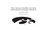 The Iowa Guide to the Ophthalmology Match 2015-2016 JV edits 2 · Curriculum Vitae Begin preparing your curriculum vitae in late spring or early summer, prior to requesting your letters