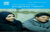 2017 Syria Regional Crisis Emergency Appeal Progress Report · cash assistance to 410,157 Palestine refugees in Syria, of whom 52.5 per cent were women. In addition, more than 32,000