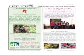 May 2013 Volunteer and Docent Newsletter€¦ · Volunteer and Docent Newsletter May 2013 1 ... Relaxed docent presence with a school group Friday, May 17, 9:00-9:45 (or longer if