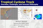 Tropical Cyclone Track Tropical Weather Outlook...TC track errors from the NAM are about 50% higher than the GFS. The NAM should not be used for TC forecasting. TC Track Models –
