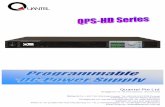 QPS-HD series 020412 - quantel-global.com€¦ · Switching mode, high density, and convenience for installation to 19” rack 750W in 1U half width, 1.5kW in 1U, 3kW in 2U height.
