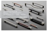 Architectural Door Accessories - Penner Doors€¦ · Architectural Door Accessories Rockwood Door Pull Catalog . TABLE OF CONTENTS Rockwood Manufacturing Company, founded in 1946