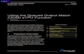AN2857:Using the Queued Output Match (QOM) eTPU Function · Using the Queued Output Match (QOM) eTPU Function, Rev. 0 Freescale Semiconductor 5 Figure 6. Real v. Ideal Waveforms 2.1.5