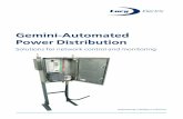 Gemini-Automated Power Distribution€¦ · Gemini-Automated Power Distribution Solutions for network control and monitoring. Lucy Electric – the Systems Provider Drawing from a