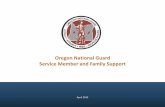 Oregon National Guard Service Member and Family Support · J9 – SERVICE MEMBER AND FAMILY SUPPORT 9 • Productivity 1 Oct 11 – 30 SEP 12 – 58,302 Family interactions – 160