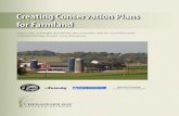 Creating Conservation Plans for Farmland€¦ · tion plans existed for roughly 25 percent of the township’s farmland acreage. Files that reflected these plans were often incomplete