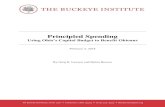 Principled Spending - Buckeye Institute€¦ · Principled Spending Using Ohio’s Capital Budget to Benefit Ohioans February 5, 2018 By Greg R. Lawson and Quinn Beeson -2 - THE BUCKEYE