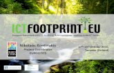 Presentazione standard di PowerPoint - ICTFOOTPRINT.eu Join… · 16.06.2016  · ICTFOOTPRINT.eu Stakeholders Sustainable Energy Week - Brussels 16th June 2016 6 ICT Intensive Small