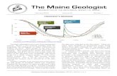 The Maine Geologist€¦ · The Maine Geologist Geological Society of Maine Newsletter, 2018, v. 44, no. 1, p. 3 sediments, rocks that can act as reservoirs, and suitable traps that