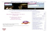 Polymer Valley News - SPE€¦ · Polymer Valley News The Newsletter of the Akron Section of the Society of Plastics Engineers Our 58th Year of Education and Service to the Plastics