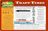 FALL BREAK 101s/TrappTimes/octnews06-07.pdf · YOUR TARGET VISA, 1% IS SENT TO THE SCHOOL OF YOUR CHOICE… TRAPP OF COURSE! 2. 22.. 2. Collect Collect General Mills Box tops General