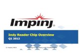 Indy Reader Chip Overview - آ© Impinj 2012 Impinj Proprietary and Confidential Indy Reader Chip Overview