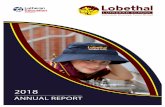 1/ INTRODUCTION - lobelu.sa.edu.au Annual report 2018.pdf · Masters 0 Bachelor 14 Diploma 2 Certificate 3 TOTAL QUALIFICATIONS 19 b/ Participation in Professional Learning Staff