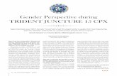 Gender Perspective during TRIDENT JUNCTURE 15 CPX€¦ · Reading be-tween the lines, gender perspective is a cross-cutting enabler that should become organic to a force rather than