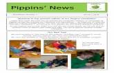 Pippins’ News - Freegrounds Junior School€¦ · Pippins’ News Newsletter Number 7 January 2019 Welcome to the seventh edition of our Pippins newsletter! Happy New Year! We hope