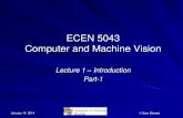 ECEN 5043 Computer and Machine Visionecee.colorado.edu/~siewerts/extra/ecen5763/ecen5763_doc/Lecture… · If Possible, CV => MV Conversion – Cheat! Practical Solution – Convert